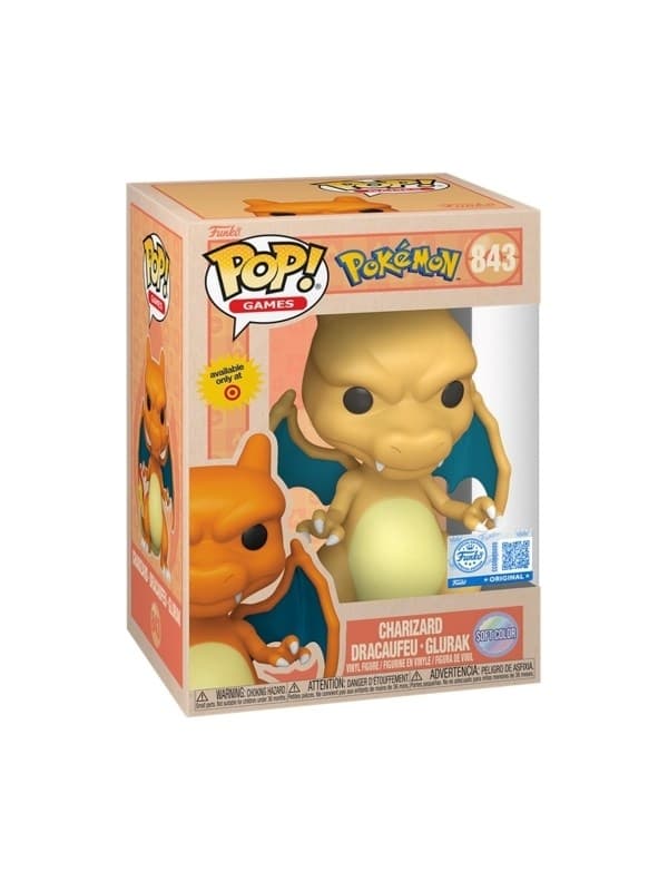 FUNKO POP Pokemon - Charizard (Soft Color) (Exclusive) 9 cm