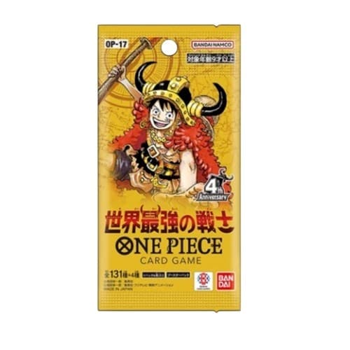 ONE PIECE CARD GAME: OP-17 World's Strongest Warrior - Booster Pack JAP