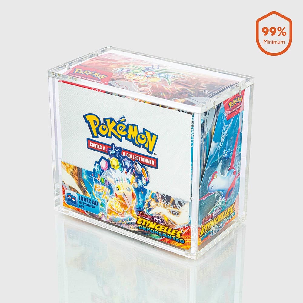 PHOENIX SHIELD Acrylic Case Pokemon Booster Box