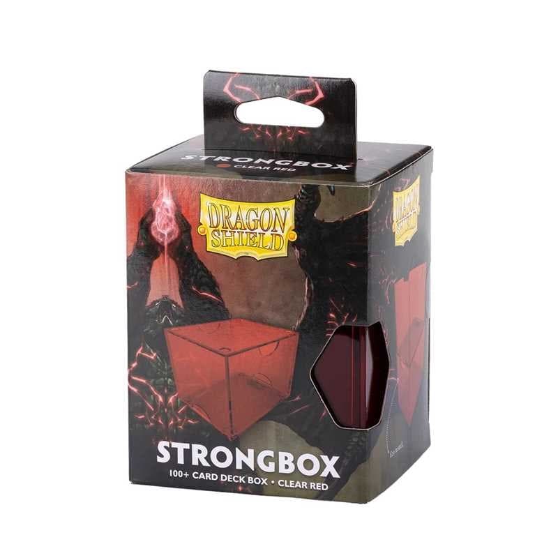 DRAGON SHIELD Strongbox - Clear Red