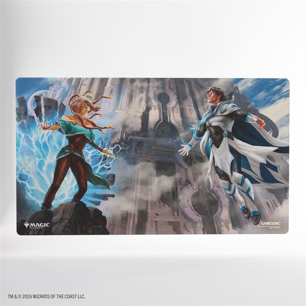 GAMEGENIC Magic: The Gathering - Reality Fracture - Shiny Playmat - Tam Beleren, Conflicted/Jace