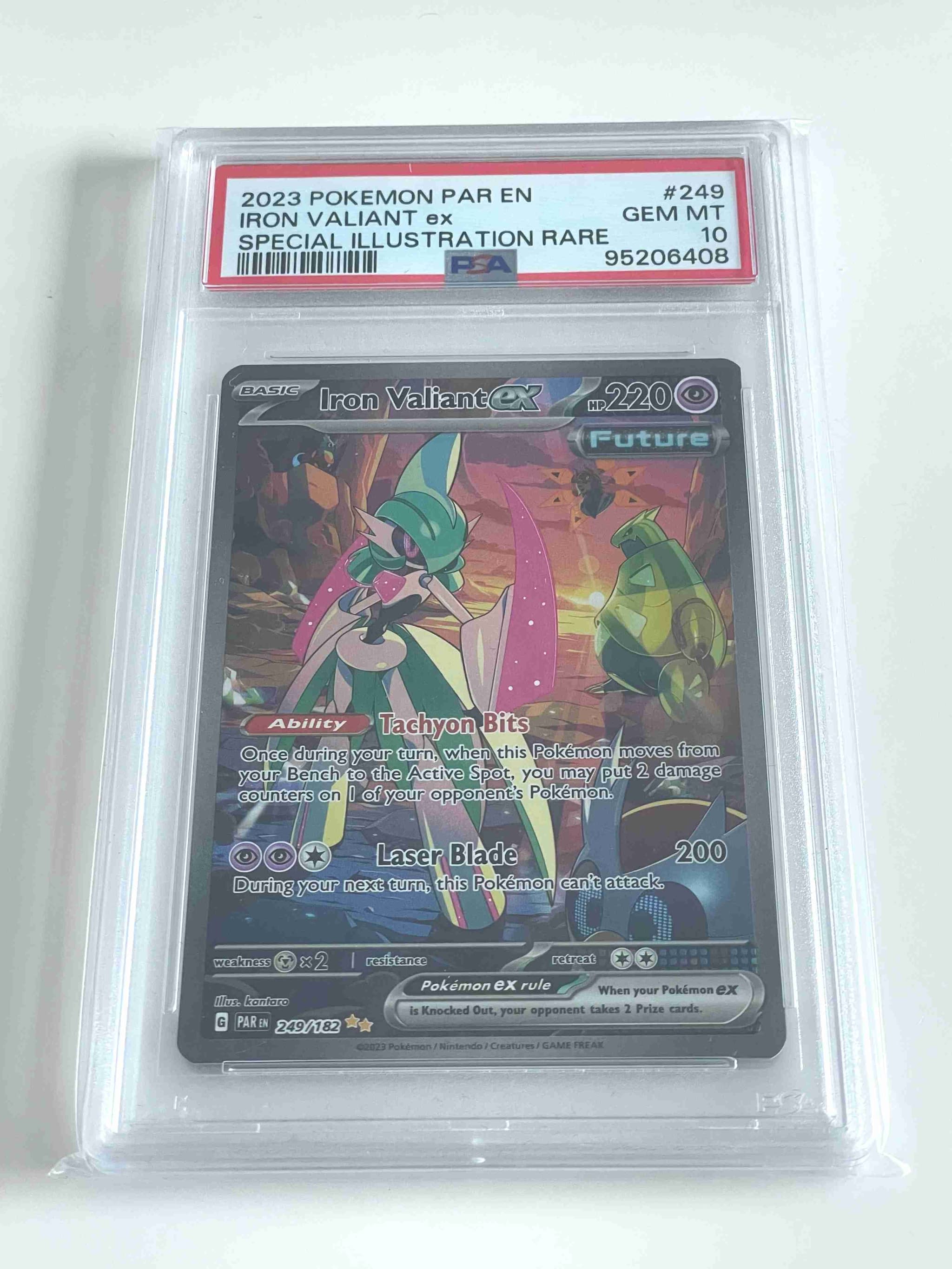 Iron Valiant ex Paradox Rift 249/182 PSA 10