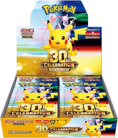 Pokemon: 30th Celebration (M6a) Booster Box JAP