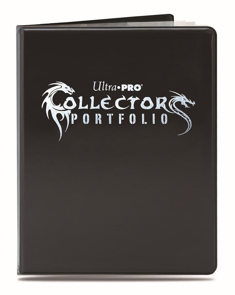 ULTRA PRO Portfolio 9-Pocket Gaming Collectors - Black