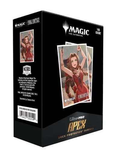 ULTRA PRO 105 Apex Deck Protector Sleeves - Magic: The Gathering - Final Fantasy Aerith Gainsborough