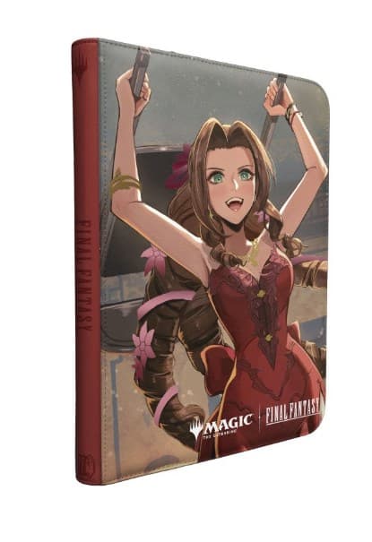ULTRA PRO Album 9-Pocket Zippered Premium PRO-Binder - Magic: The Gathering - Final Fantasy Aerith Gainsborough