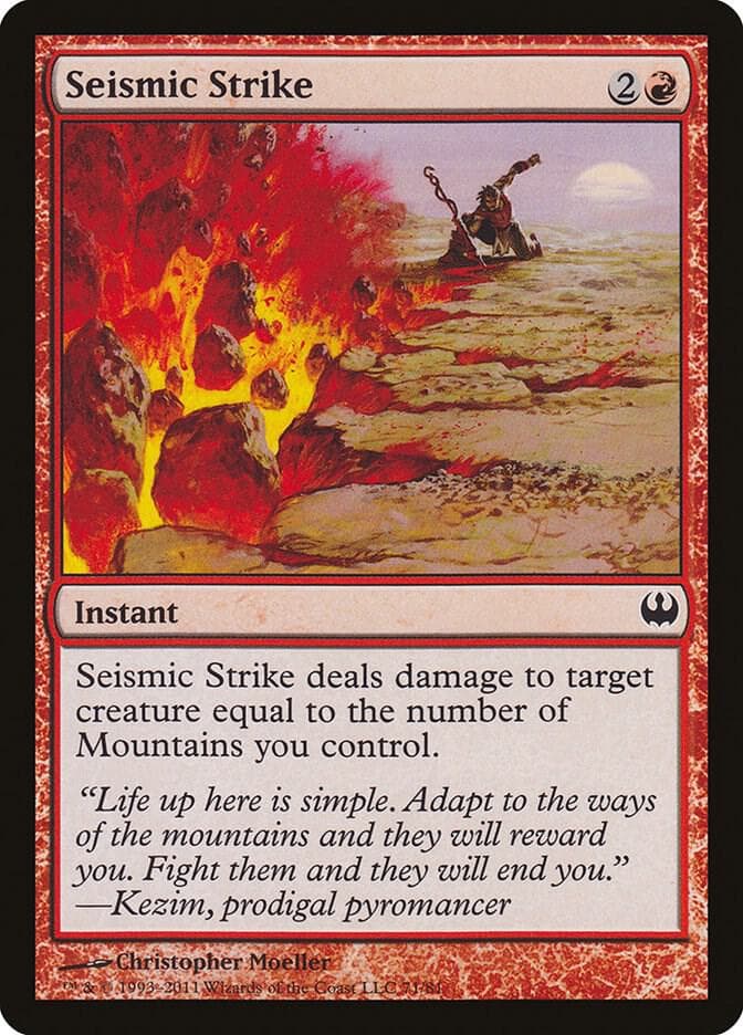 Seismic Strike