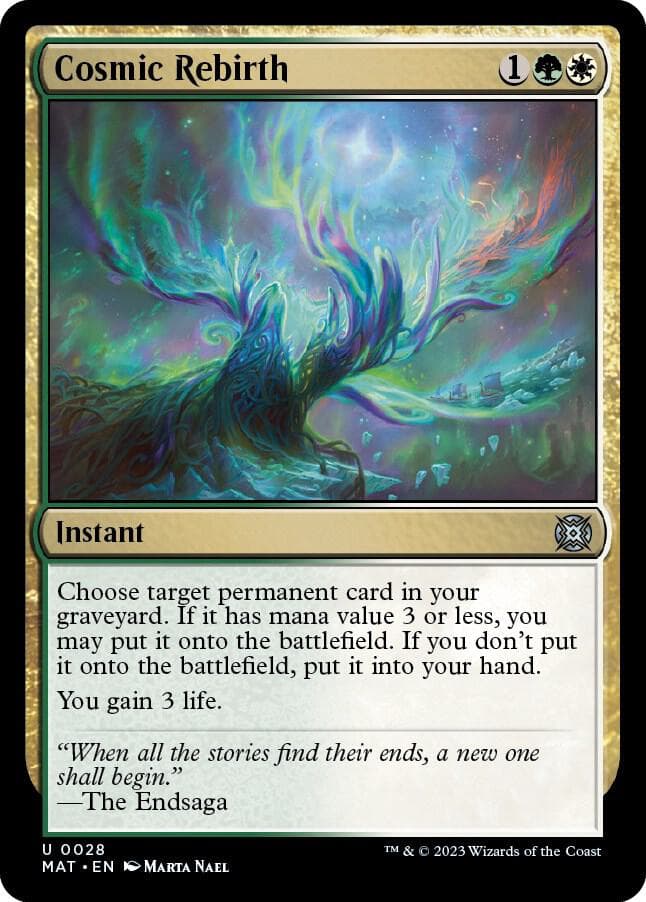 Cosmic Rebirth