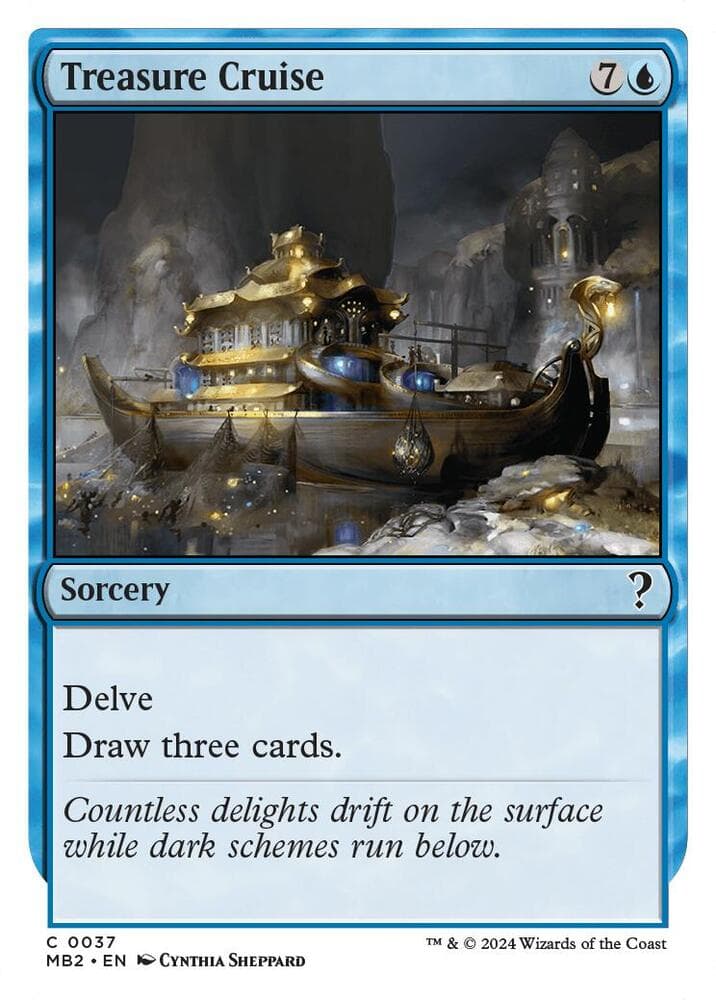 Treasure Cruise (White Border)