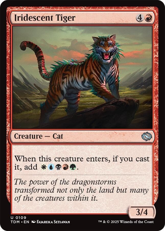 Iridescent Tiger
