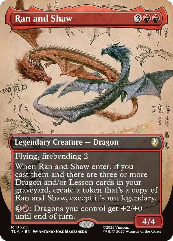 Ran and Shaw (Borderless)
