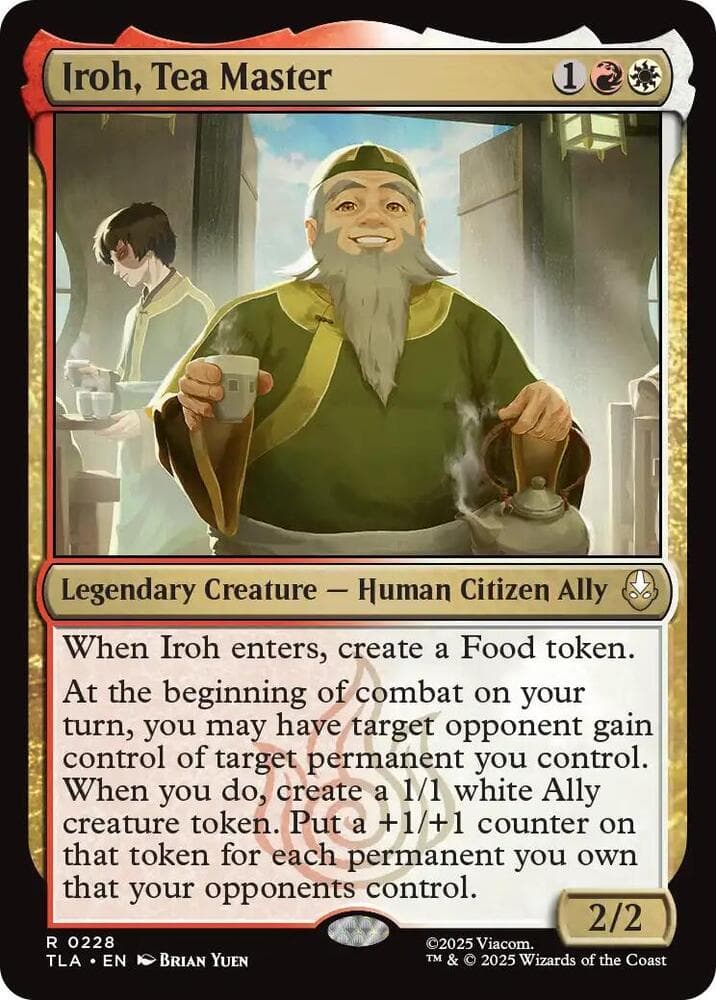Iroh, Tea Master