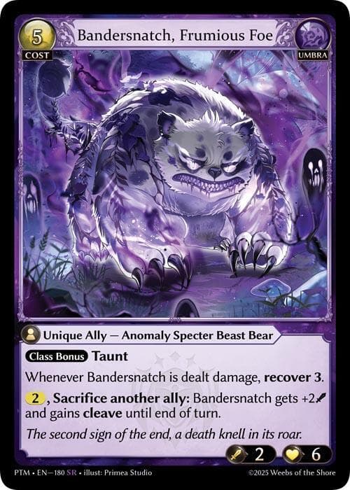 Bandersnatch, Frumious Foe