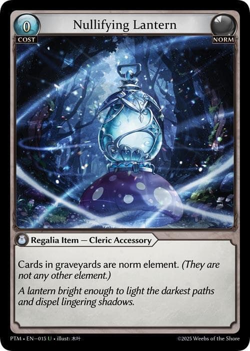 Nullifying Lantern