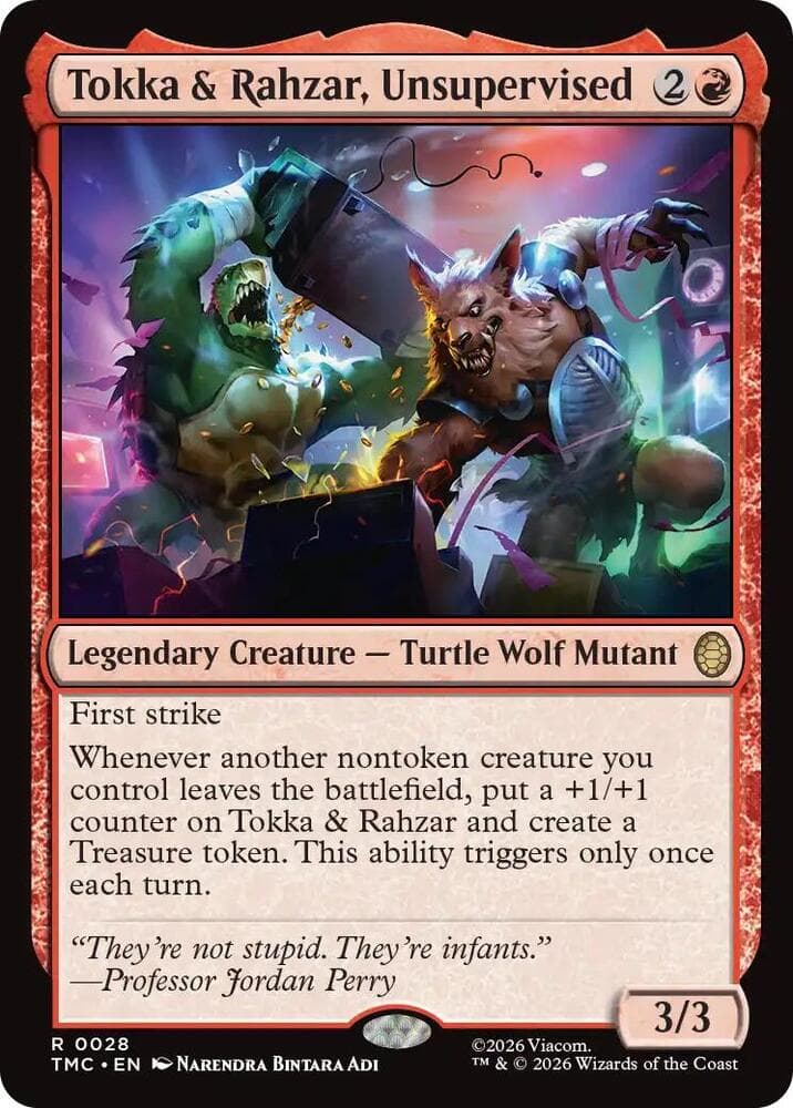 Tokka & Rahzar, Unsupervised