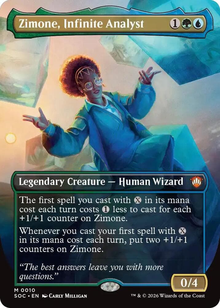 Zimone, Infinite Analyst (Borderless)