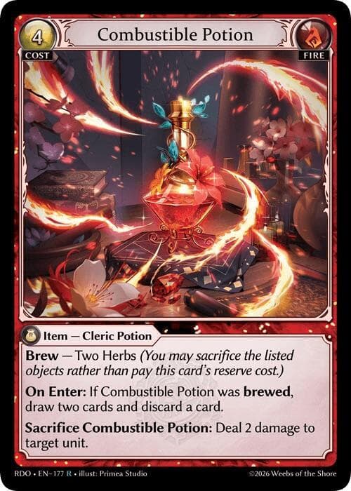 Combustible Potion