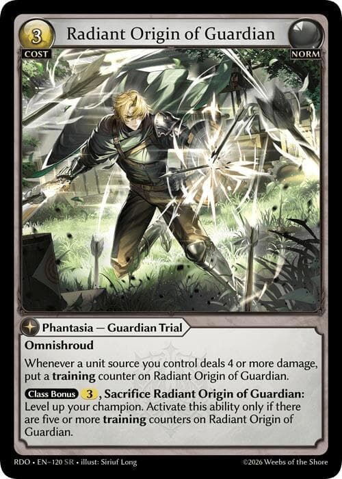 Radiant Origin of Guardian