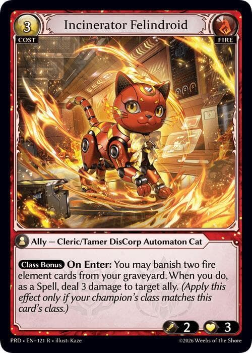 Incinerator Felindroid