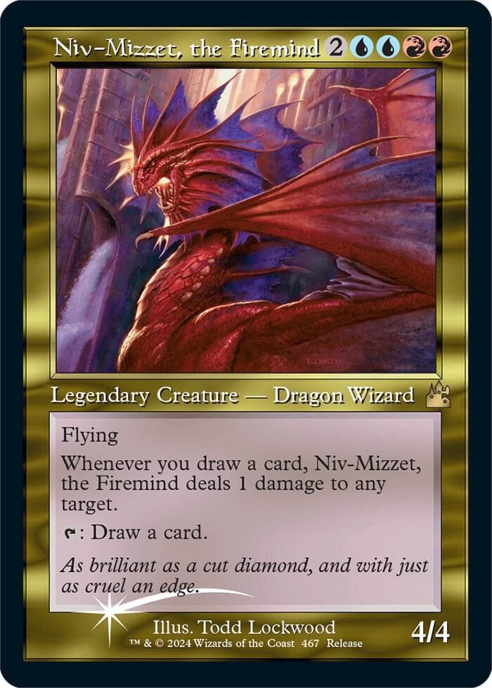 Niv-Mizzet, the Firemind (Retro Frame)