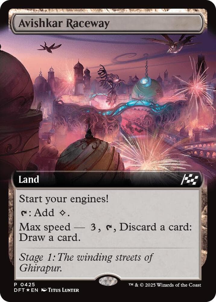 Avishkar Raceway (Extended Art)