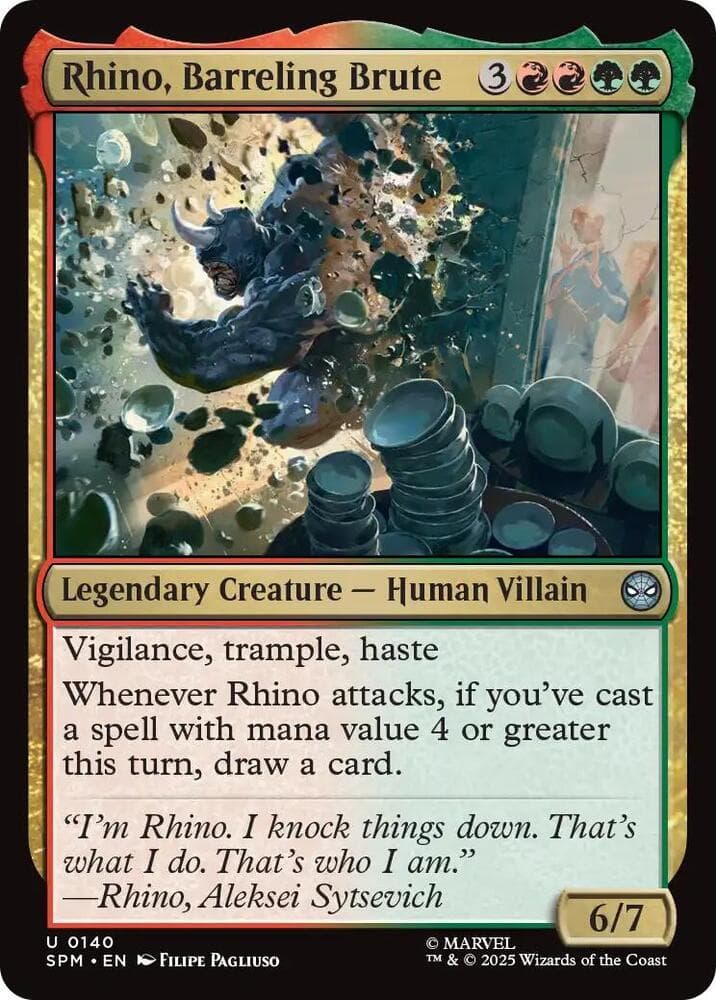 Rhino, Barreling Brute