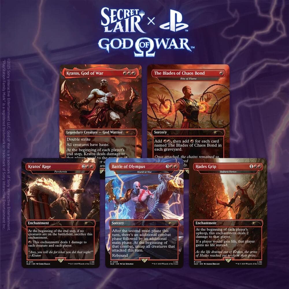 Secret Lair x God of War: Greek - Non-Foil Edition
