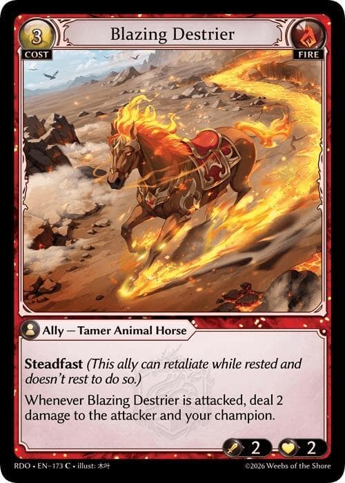 Blazing Destrier