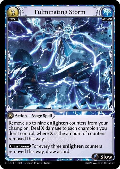 Fulminating Storm