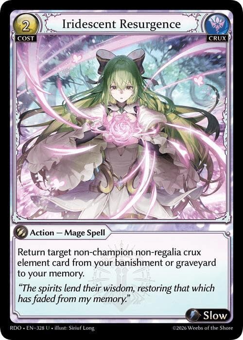 Iridescent Resurgence