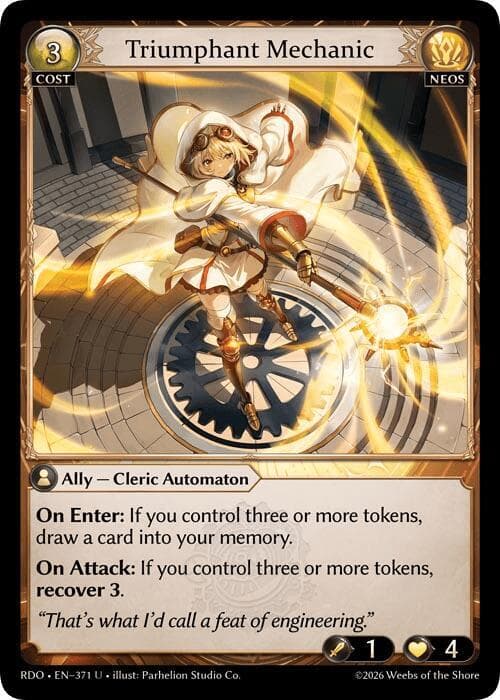 Triumphant Mechanic