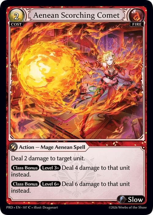Aenean Scorching Comet